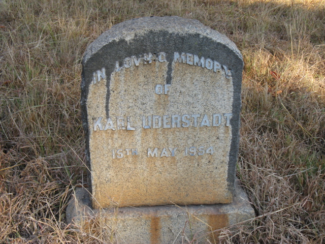 UDERSTADT Karl -1954