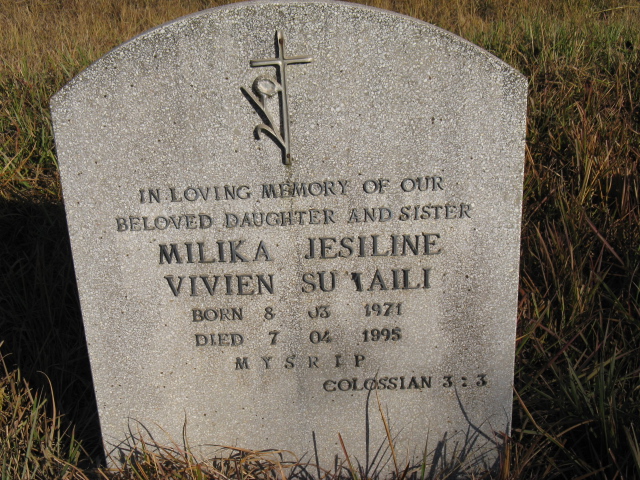 SUMAILI Milika Jesiline Vivien 1971-1995