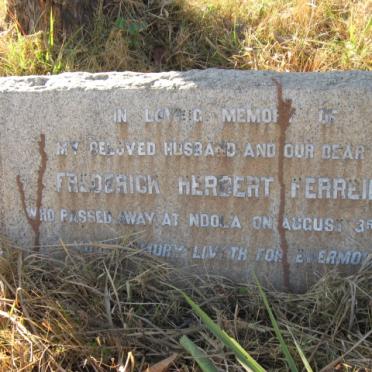 FERREIRA Frederick Herbert -1953