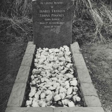 PINKNEY Isabel Frances Lorna nee OLIVIER -1948