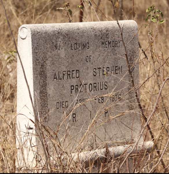 PRETORIUS Alfred Stephen -1976