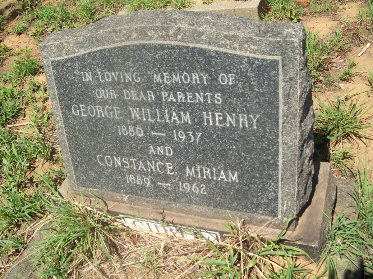 CURLE William Henry 1880-1937 &amp; Constance Mary 1880-1962