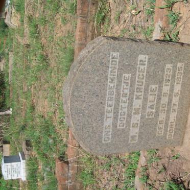 KRUGER M.S.M. 1923-1935