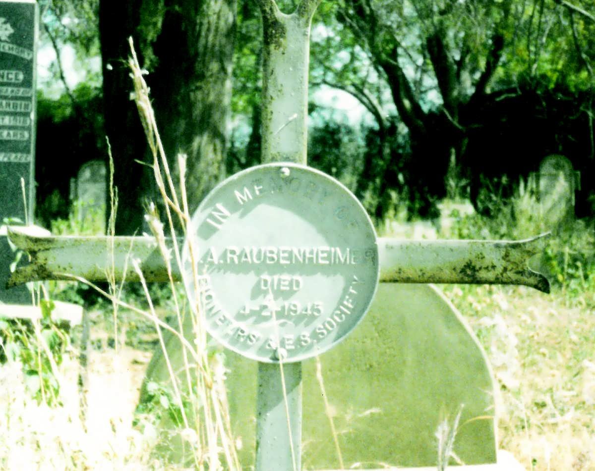 RAUBENHEIMER J.A. -1945