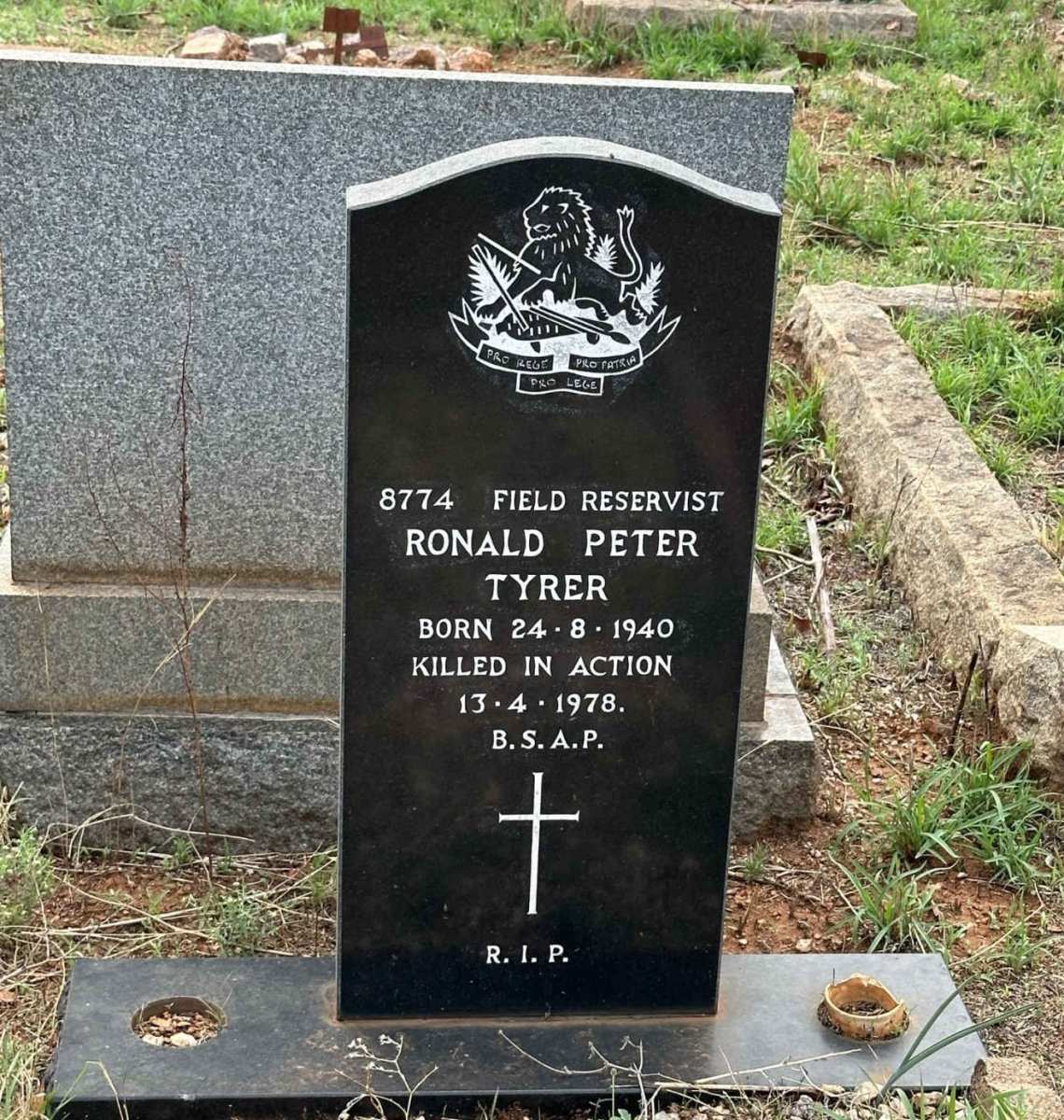 TYRER Ronald Peter 1940-1978