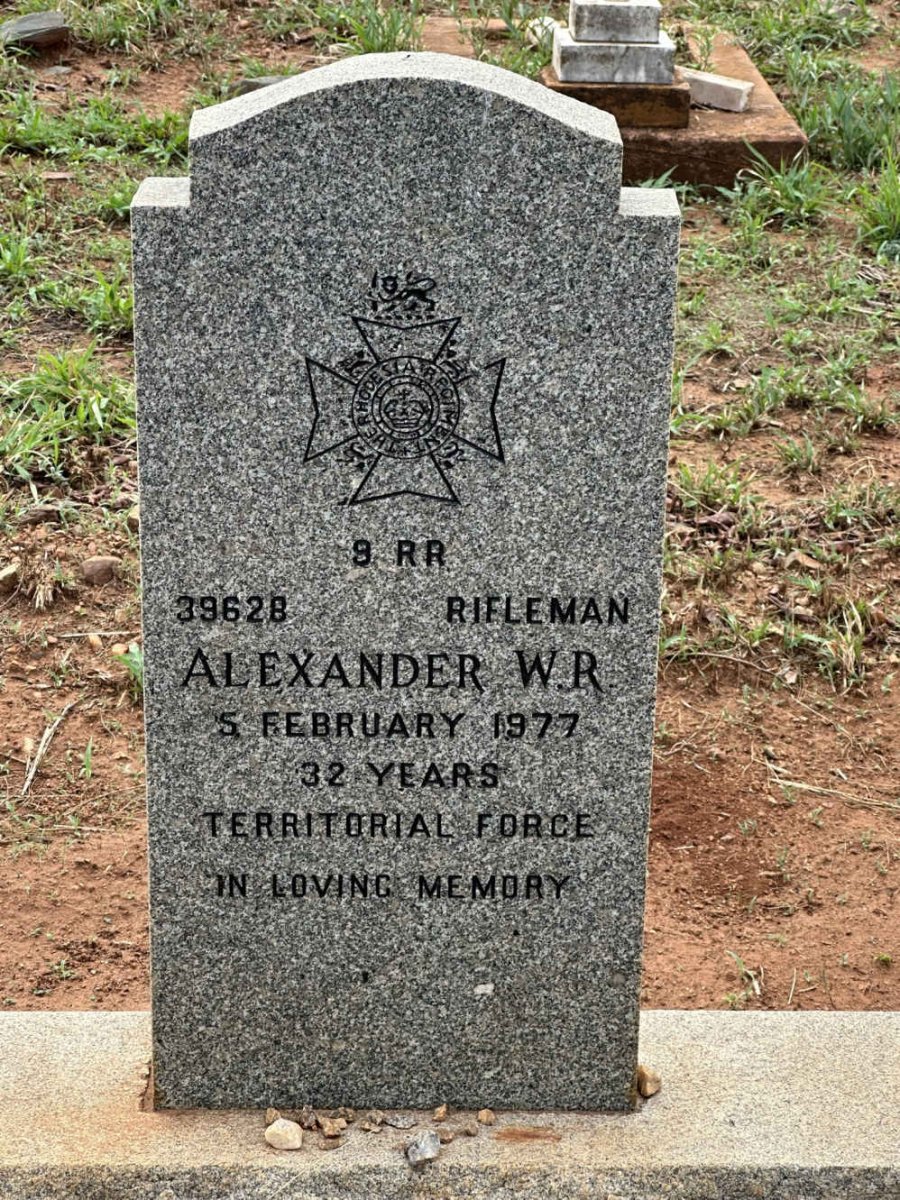 ALEXANDER W.R. -1977