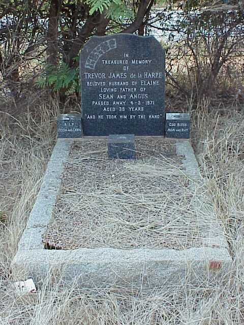 HARPE Trevor James, de la -1871