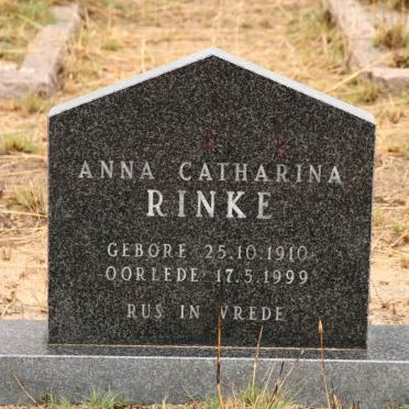 RINKE Anna Catharina 1910-1999