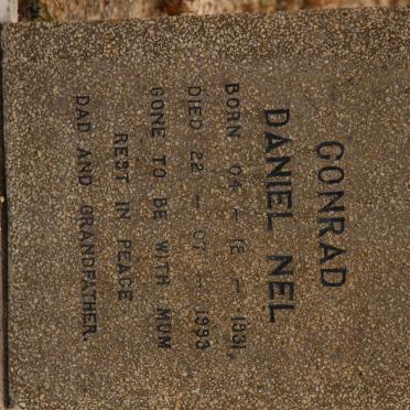 NEL Conrad Daniel 1931-1993