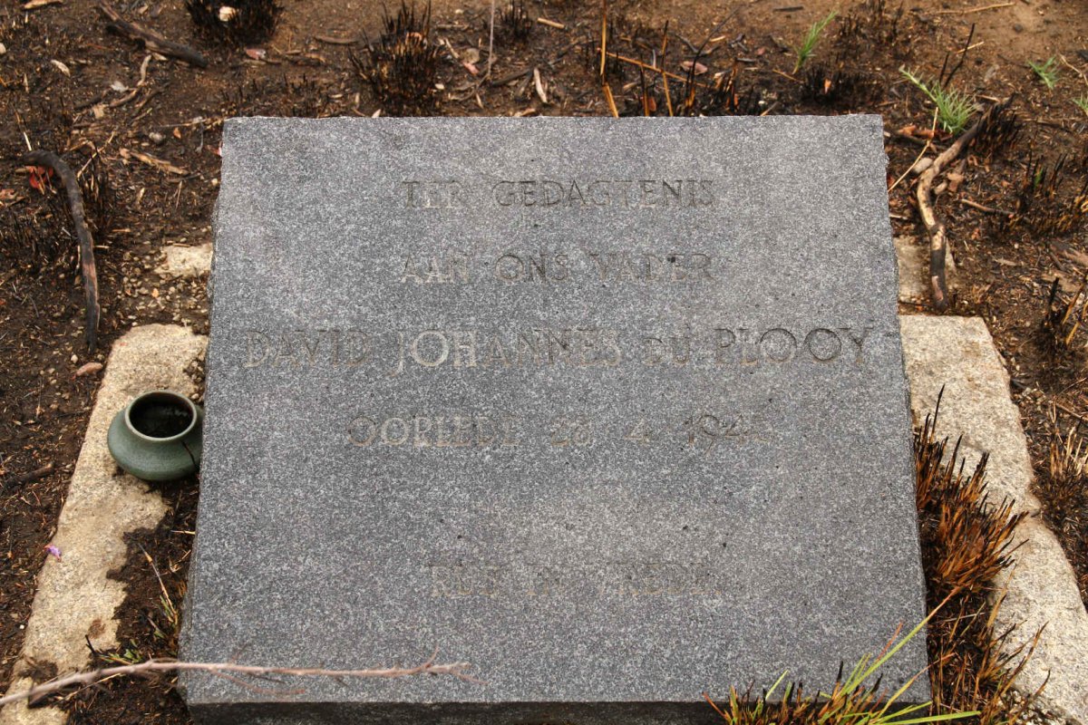 PLOOY David Johannes, du -1946