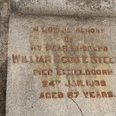 STEELE William Scobie -1939