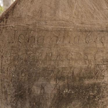 BADENHORST Johanna Cicilia nee BUKES 1884-1923