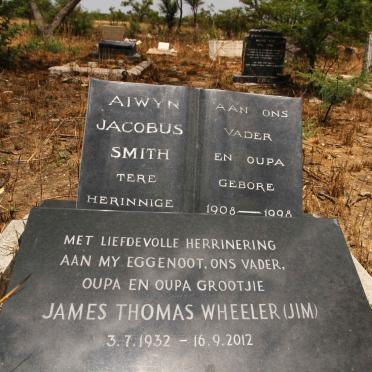 SMITH Alwyn Jacobus 1908-1998 :: WHEELER James Thomas 1932-2012