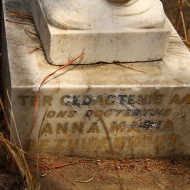 BEZUIDENHOUT Anna Maria 1935-1936