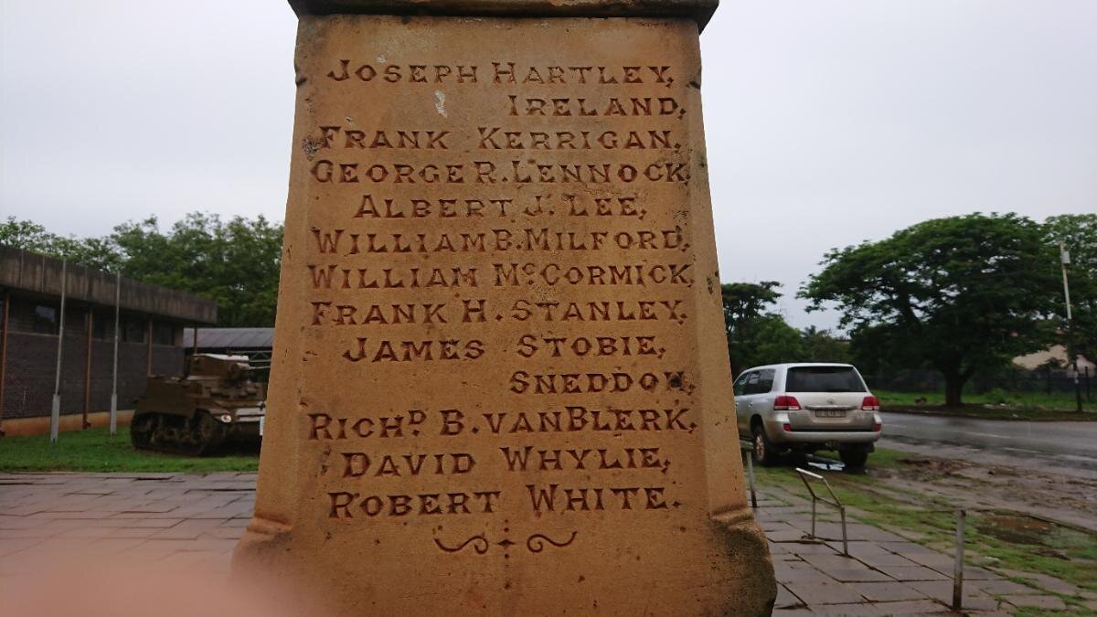 5a. Gwelo War Memorial, Victims