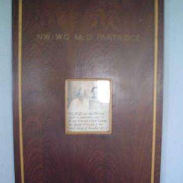 PARTRIDGE N.W.&amp; W.G. :: PARTRIDGE M.D.