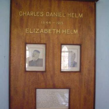 HELM Charles Daniel 1844-1915 &amp; Elizabeth
