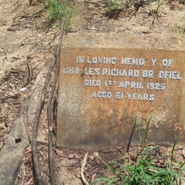 BRADFIELD Charles Richard -1929