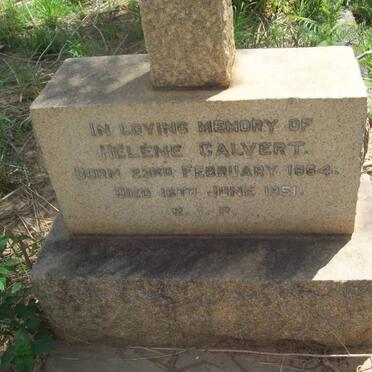 CALVERT Helene 1854-1951