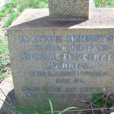 MAURICE Richard Fitzgerald -1944