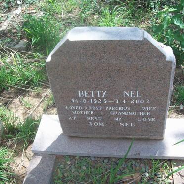 NEL Betty 1929-2003