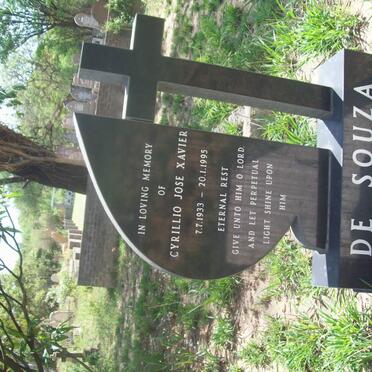 SOUZA Cyrillio Jose Xavier, de 1933-1995