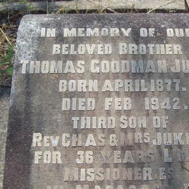 JUKES Thomas Goodman 1877-1942