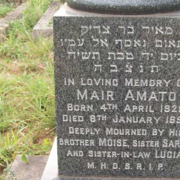 AMATO Mair 1929-1958