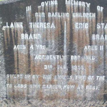 BRAND Eric Stanley -1956 :: BRAND Laine Theresa