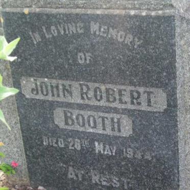 BOOTH John Robert -1944