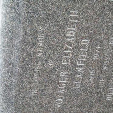 GLANFIELD Voyager Elizabeth 1918-1971