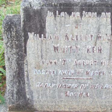 WHITTAKER William ALbert Rudolph 1923-1945