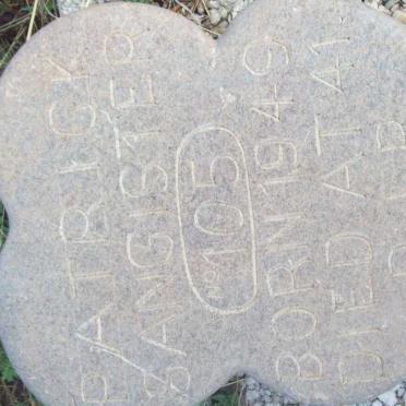 SANGISTER Patrick 1949-?