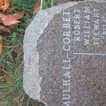 MULHALL Robert William Stewart, Corbet 1919-2000