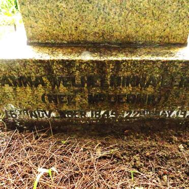 BERRY Anna Wilhelmina nee MCDERMID 184?-1924