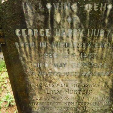 HURTZIC George Harry 1857-1922 & Lily -1938_1