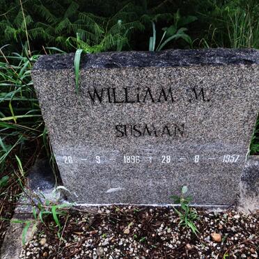 SUSMAN William M. 1896-1957