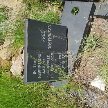 OOSTHUIZEN Fred 1914-1978