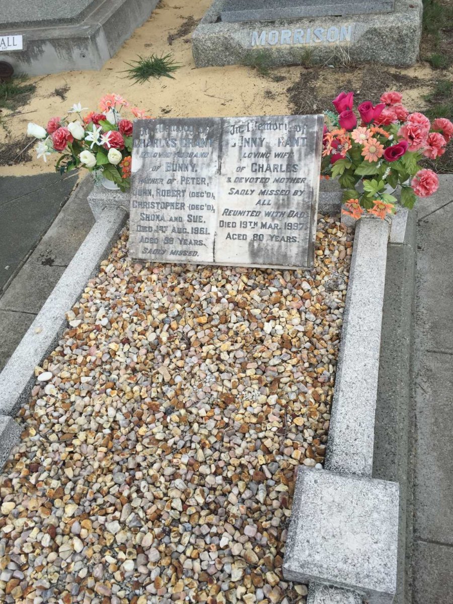 GRANT Charles -1961 &amp; Bunny -1997