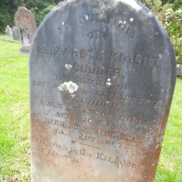 SCUDDER Elizabeth Knight 1853-1857