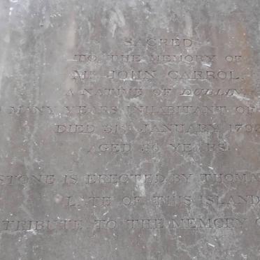CARROL John -1793