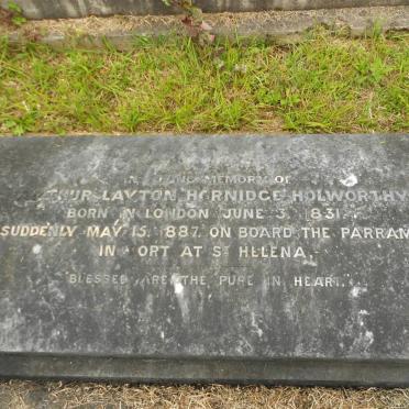 HOLWORTHY Thur Layton Hornidge 1831-1887