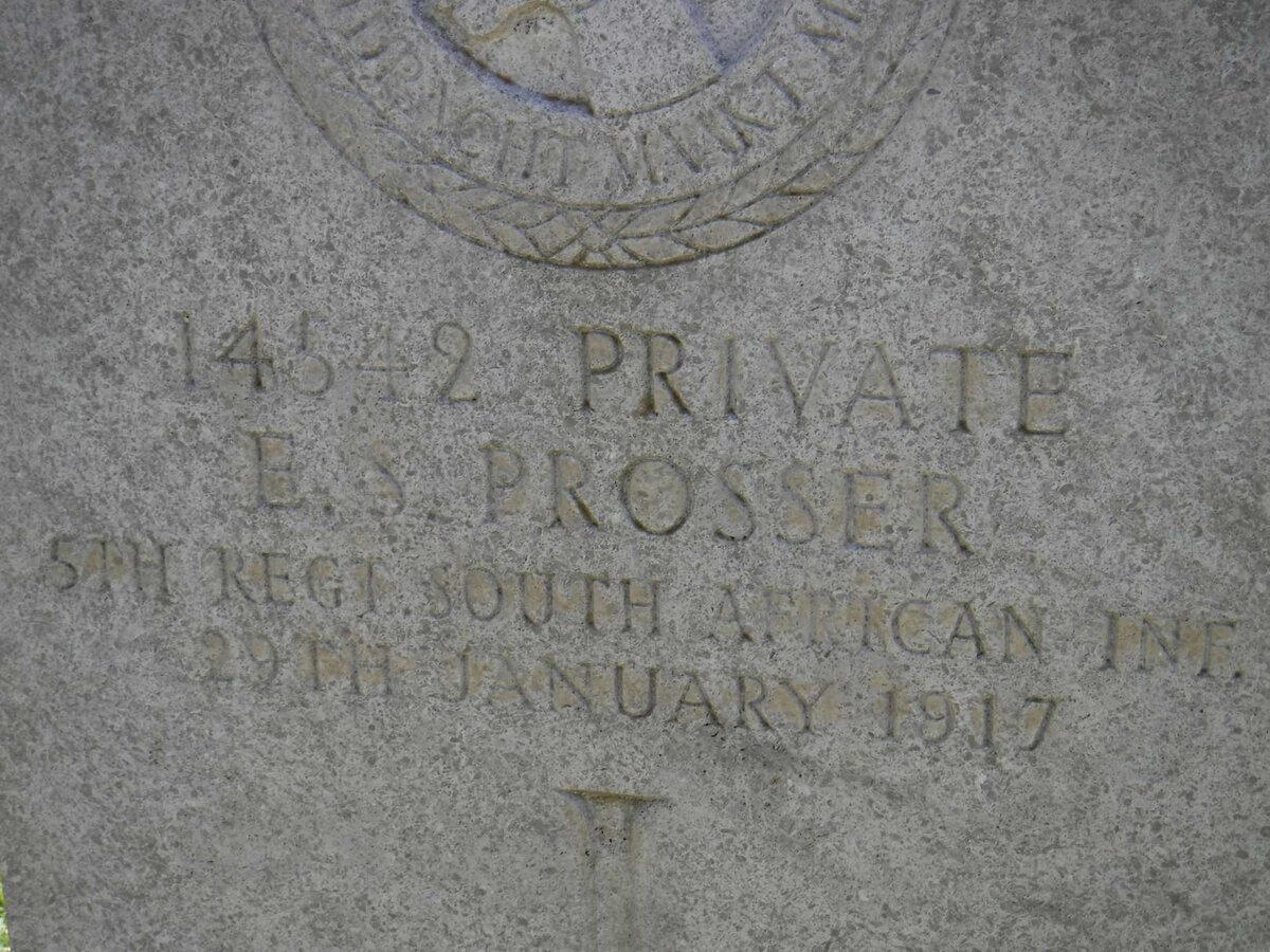 PROSSER E.S. -1917